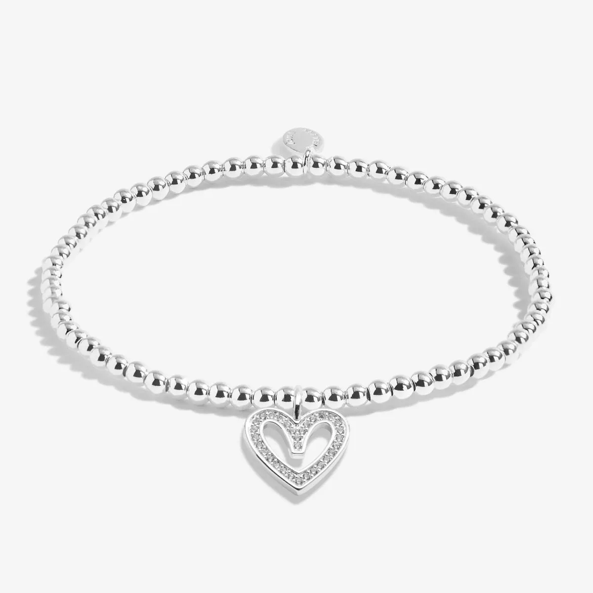 A Little 'Happy Mother's Day' Bracelet | Silver Plated with CZ