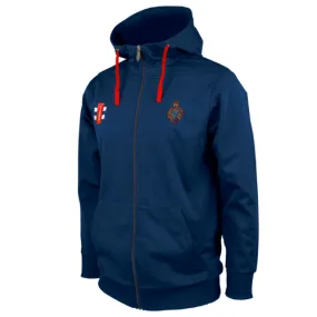 ABERDARE C.C. Adult's Navy Pro Performance Hooded Top