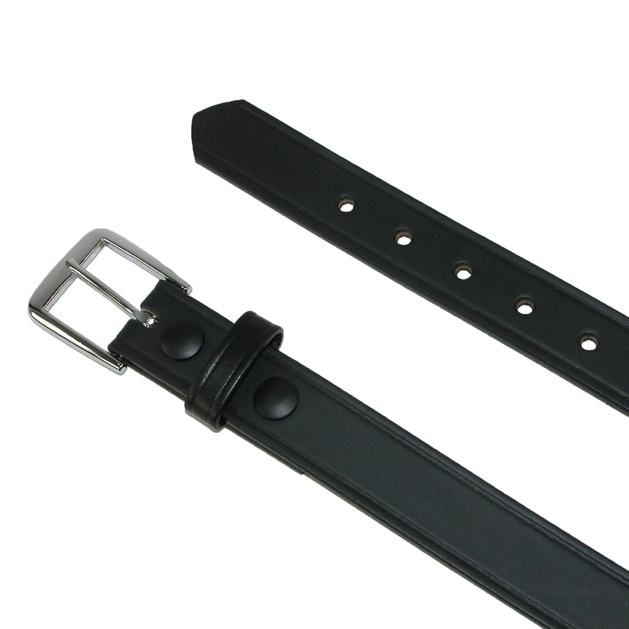 Boston Leather Men's Big & Tall Leather 1 1/4 inch Sports Officials Belt