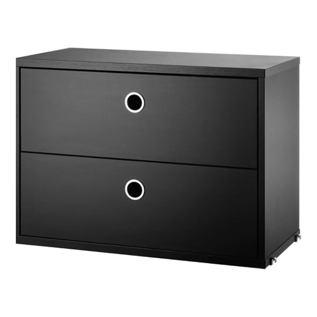 Cabinets with Two Drawers