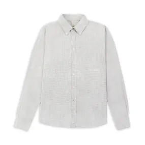 Craft Houndstooth Button-down Shirt - Grey