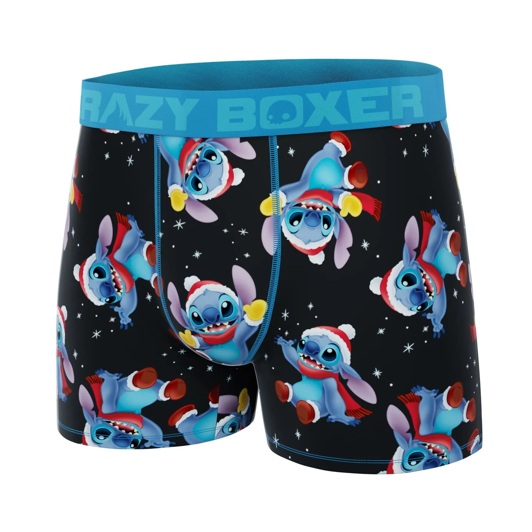 CRAZYBOXER Disney Lilo&Stitch Xmas Men's Boxer Briefs