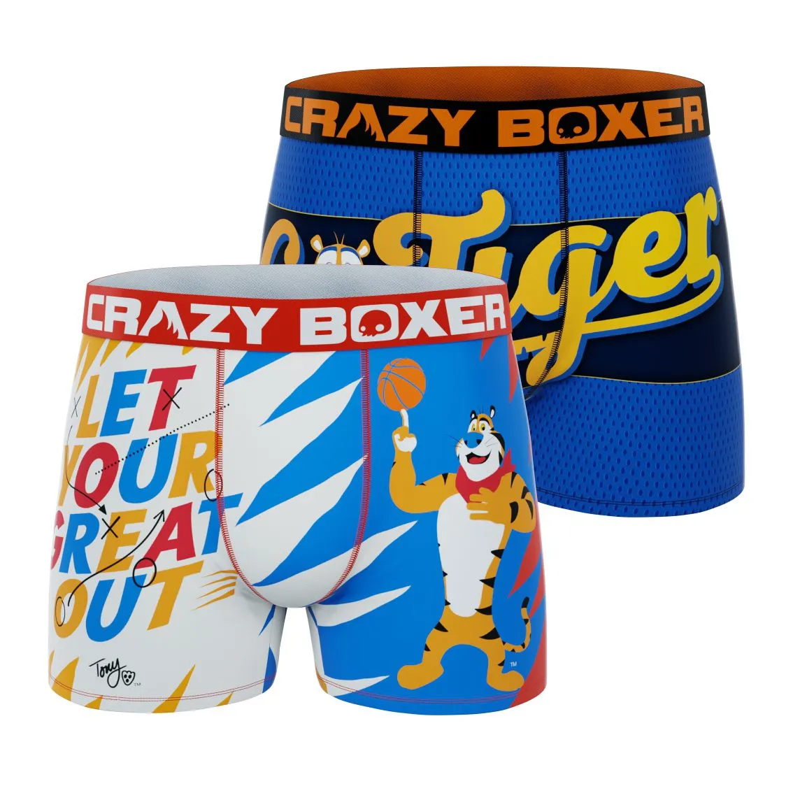 CRAZYBOXER Kelloggs  Men's Boxer Briefs (2 pack)