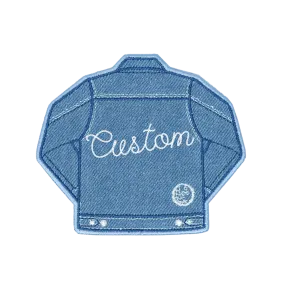 Denim Jacket Personalized Patch