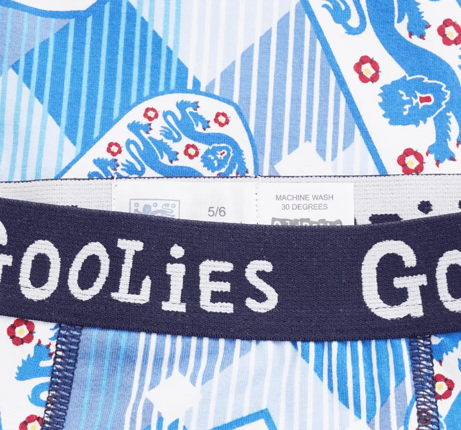 England FA Retro - Kids Boxer Shorts - Goolies