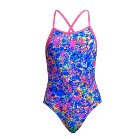 Funkita Girls Tie Me Tight One Piece FKS001G- Oiled Up