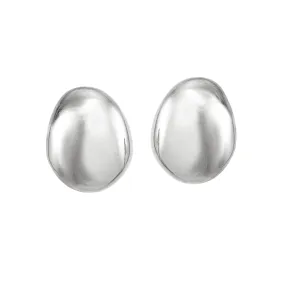 Galina Studs - Medium - Silver