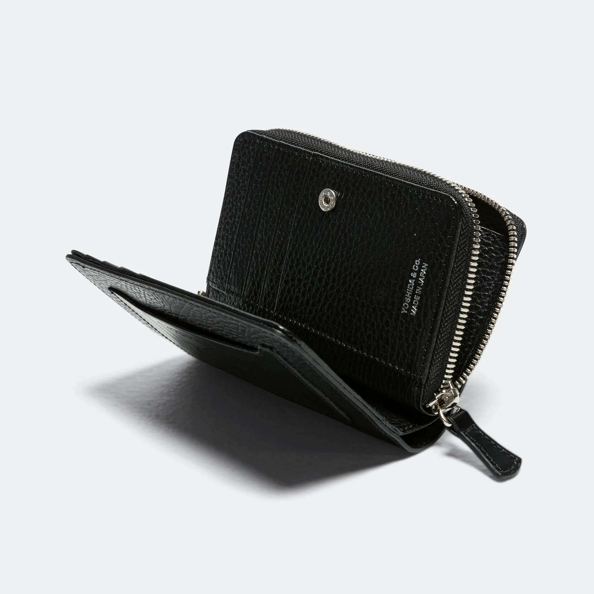 Glaze Zip Wallet - Black