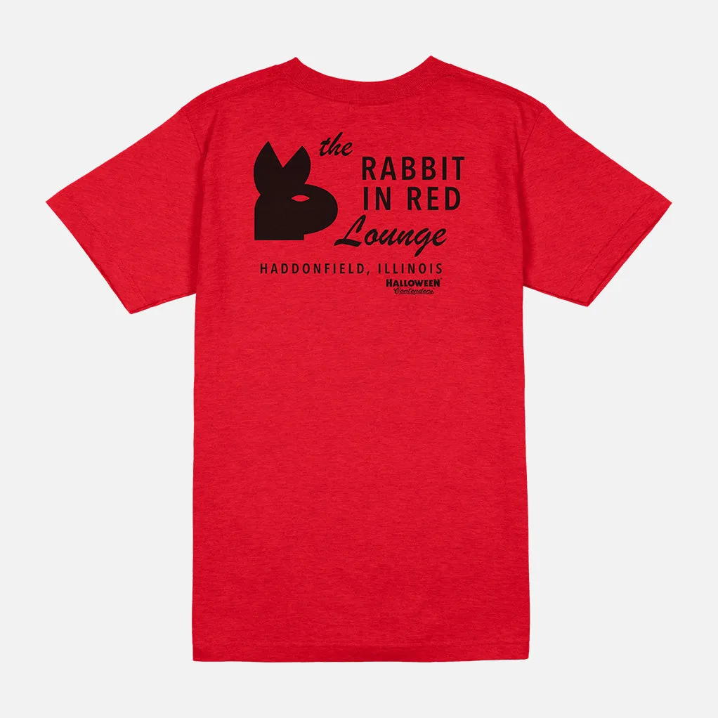 HALLOWEEN RABBIT IN RED SHIRT