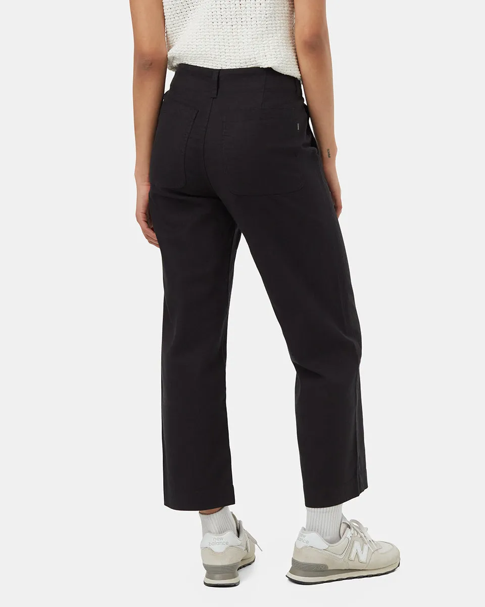 Hemp Stretch Straight Leg Pant