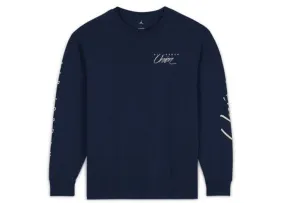 Jordan x Union MJ L/S Tee College Navy/Coconut Milk