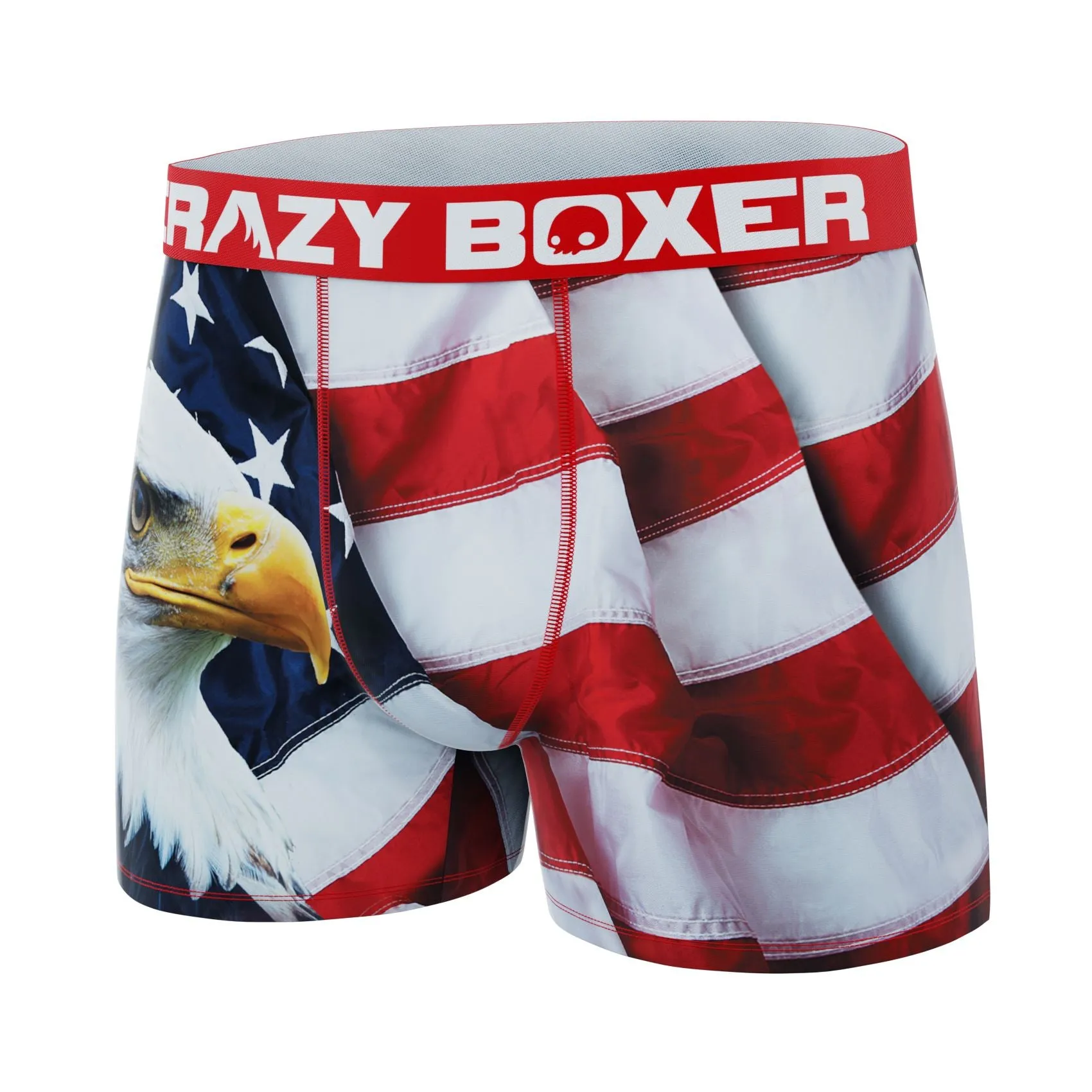 Men's Boxer Briefs - EAGLE FLAG