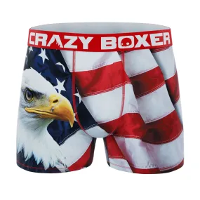 Men's Boxer Briefs - EAGLE FLAG