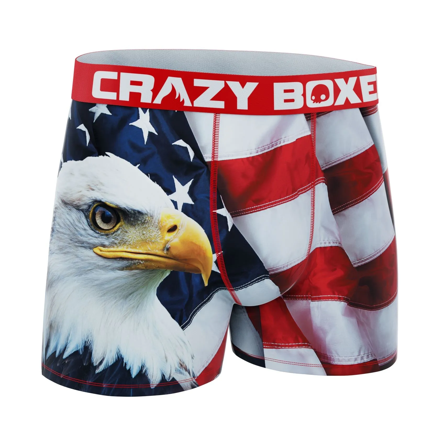 Men's Boxer Briefs - EAGLE FLAG