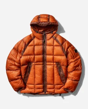 Men's D.D. Shell Hooded Medium Down Jacket Bombay Brown