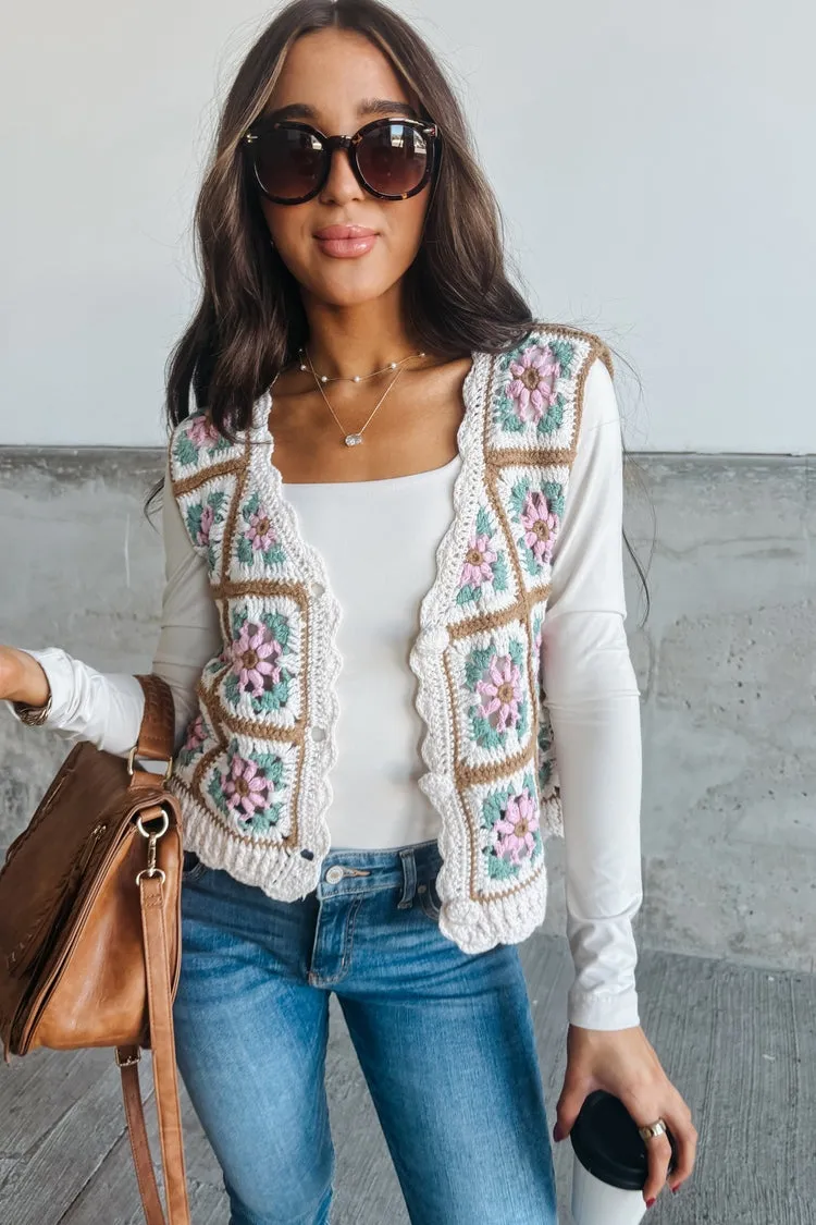 Mildred Granny Square Vest