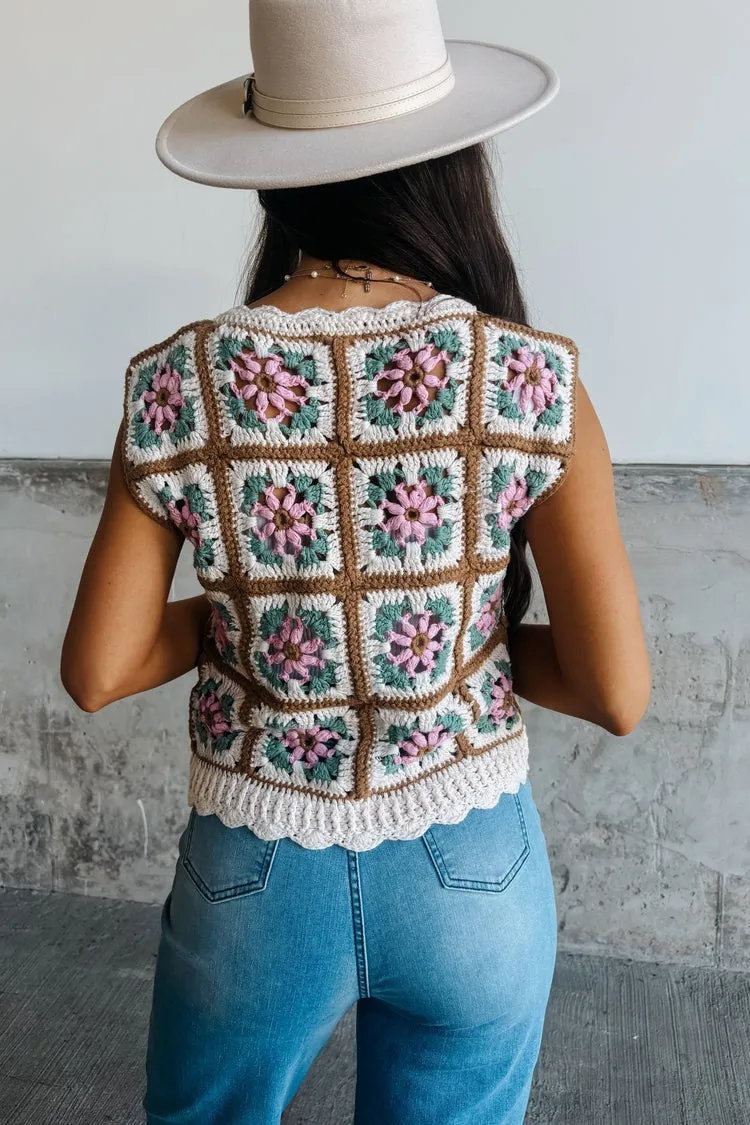 Mildred Granny Square Vest