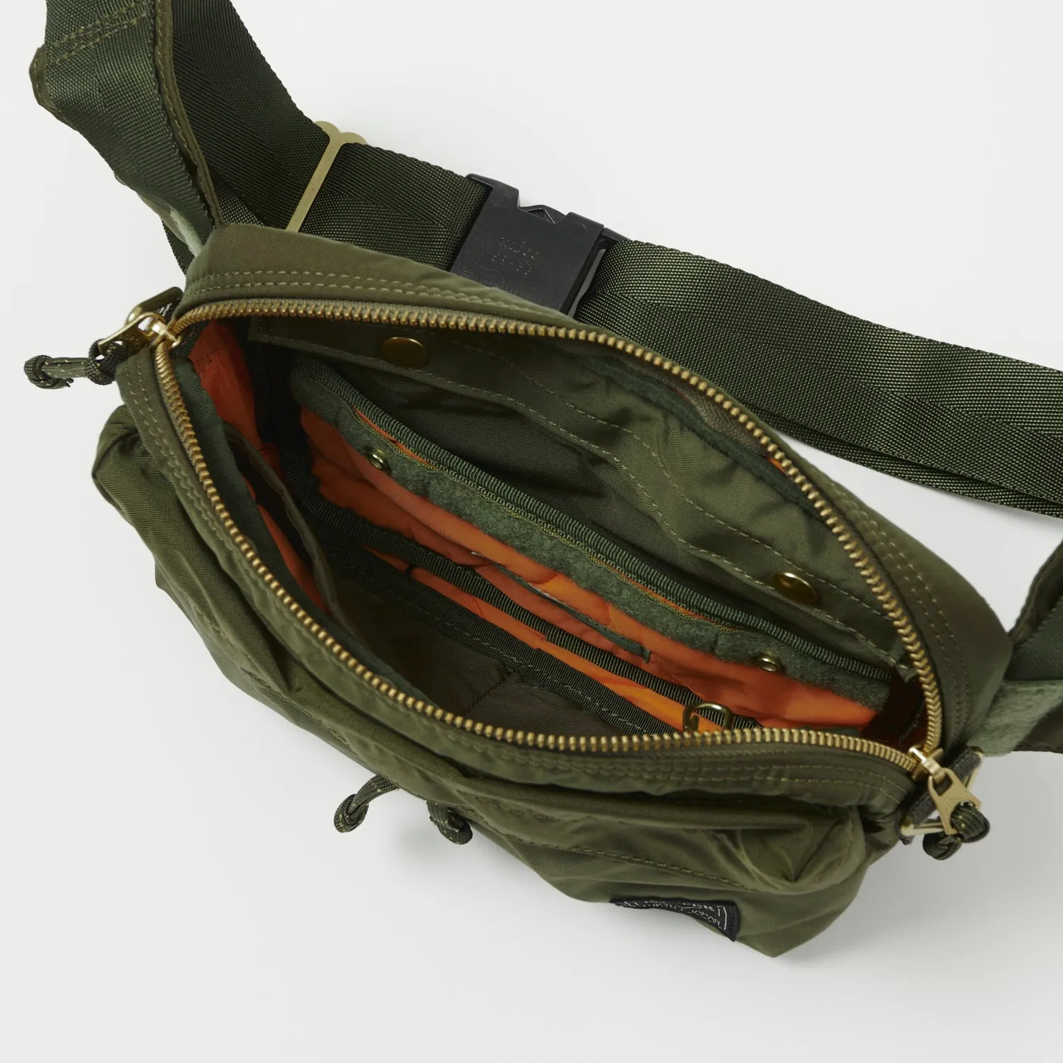 Porter-Yoshida & Co. Force 2-Way Waist Bag - Olive Drab