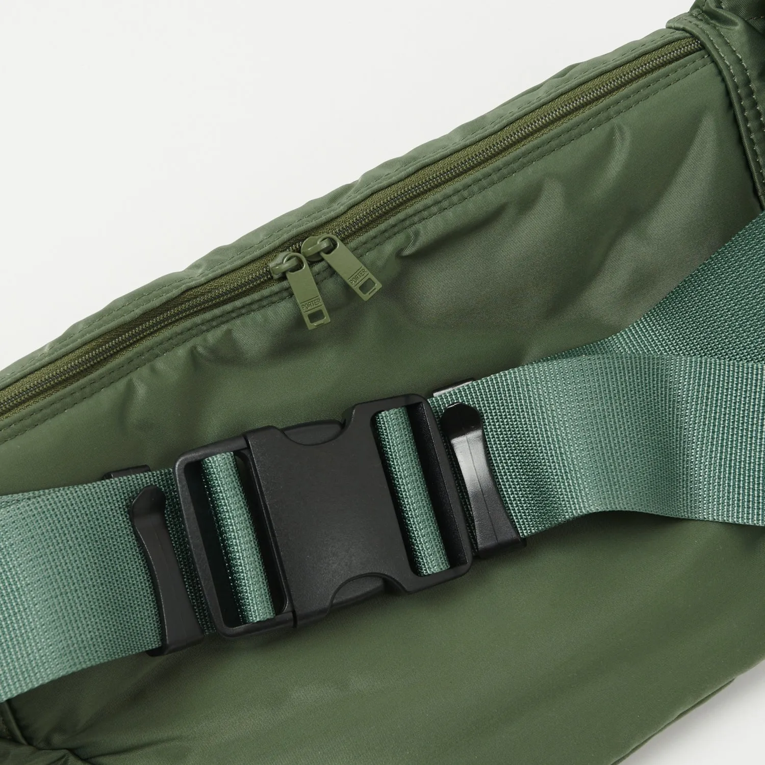 Porter-Yoshida & Co. Large Tanker Waist Bag - Sage Green