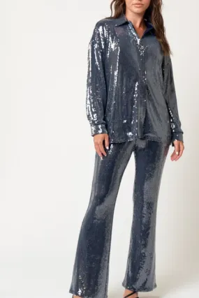 Sequin Boot Out Bottoms