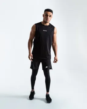 SMRT-TEC MUSCLE TANK - BLACK