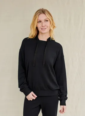 Stateside Women's Softest Fleece Hoodie - Black