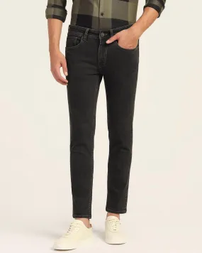 Super Clean Skinny Cropped Fiji Fit Black Jeans - Gagnon