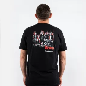 THE BOYS FLAMES SHORT SLEEVE SHIRT