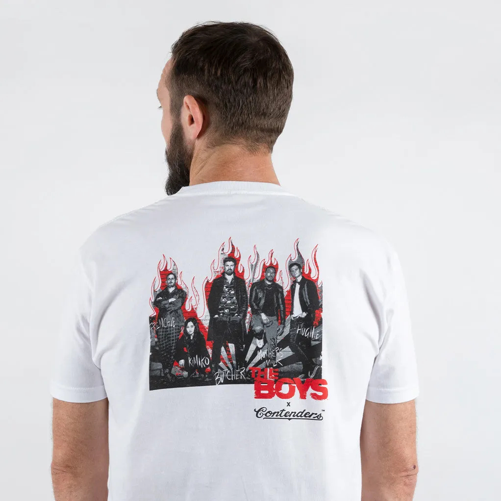 THE BOYS FLAMES SHORT SLEEVE SHIRT