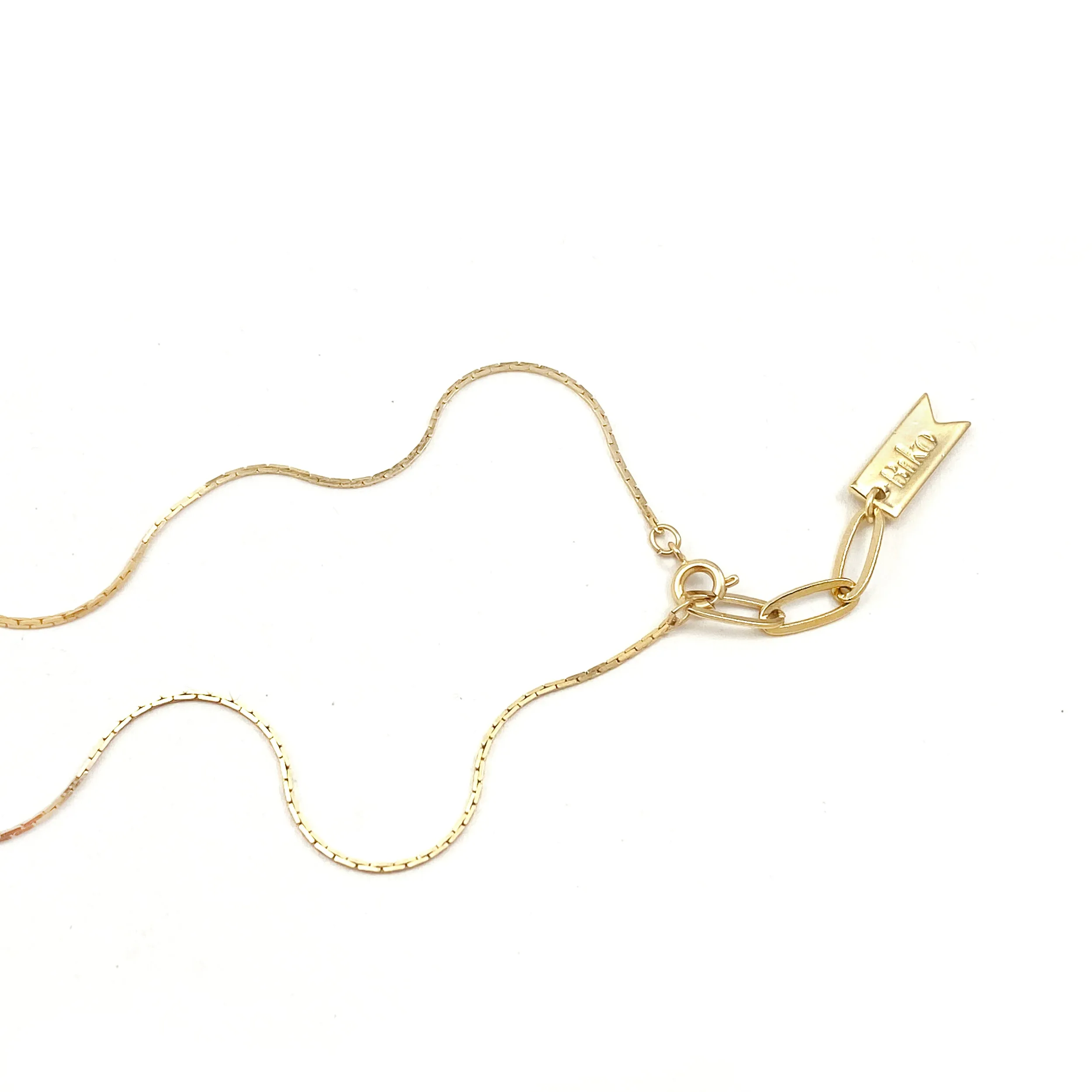 Waterway Pendant - Double - Gold