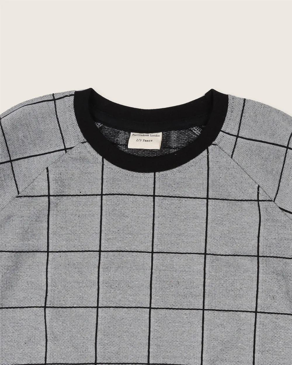 Window Pane Check Sweatshirt