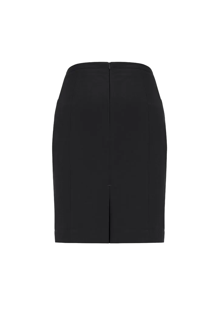 Womens Siena Front Pleat Straight Skirt